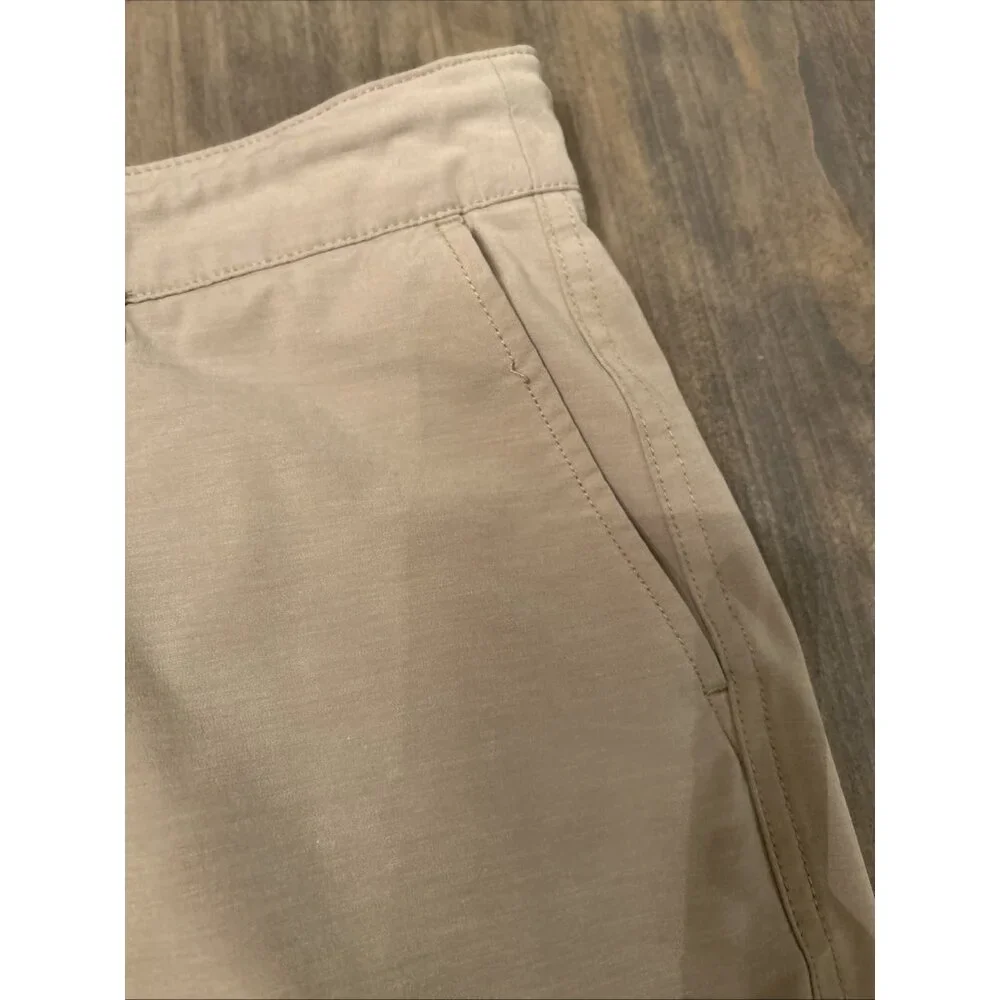 Faherty Shorts Men 40‎ Beige All Day Performance Hybrid Drawstring Lightweight
